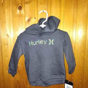 Hurley toddler hoodie. 18 months.